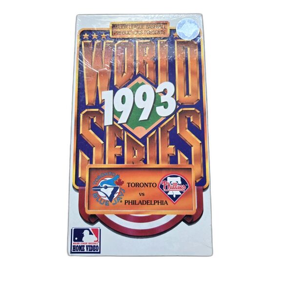 Official Toronto Blue Jays World Series VHS Set 1992 & 1993 MLB Baseball - Picture 6 of 8